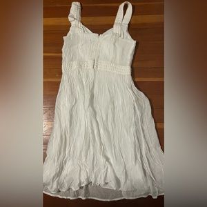 Ann Taylor Loft White Graduation Dress (Size 00)